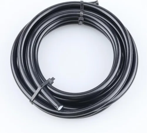 Vista 6 de AC PERFORMANCE -3 AN Manguera de teflón PTFE de acero inoxidable trenzada cubierta de PVC negro para freno, dirección asistida, nitro, combustible e