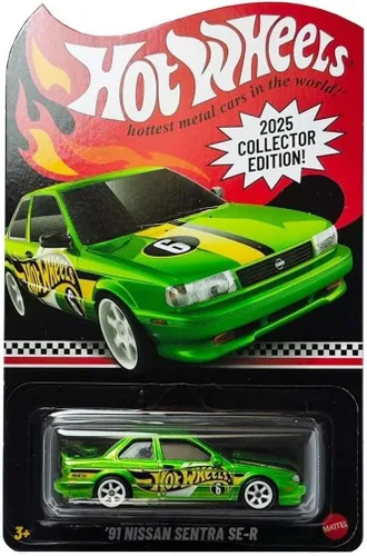 Vista 6 de Hot Wheels Edición Coleccionista 2025 Coches Fundidos a Presión Verde