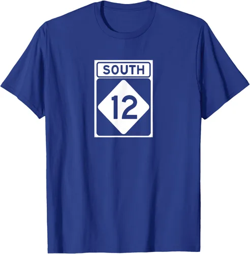 Vista 20 de Highway 12 South NC Outer Banks North Carolina Hwy - Camiseta, Negro, S