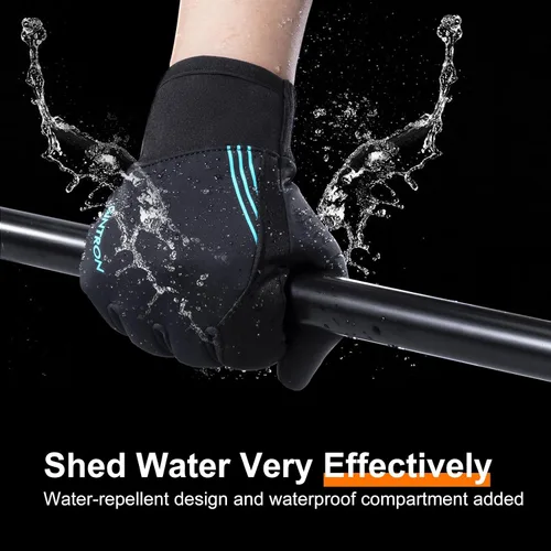 Vista 4 de Thermal Winter Gloves for Men Women, Anti-Slip Waterproof Lightweight Warm Gloves, Touch Screen Gloves for Hiking Running Cycling Driving
