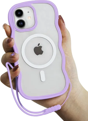 Vista 29 de Funda para iPhone 7/8, funda divertida para iPhone, linda funda Kawaii rizada con forma de marco de TPU suave a prueba de golpes, funda protectora