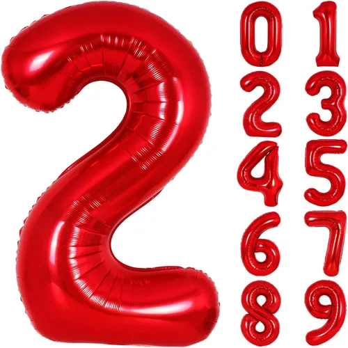 Vista 76 de Globos gigantes de números negros de 40 pulgadas, globos de aluminio de Mylar con helio para cumpleaños, globo número 0 para decoración de fiestas