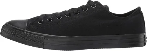 Vista 4 de Converse Unisex Low Top Negro Mono Talla 6 M US Mujer 4 M US Hombre, blanco natural