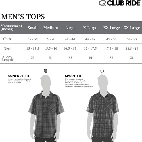 Vista 2 de Club Ride Apparel Quest - Camisa de ciclismo de manga corta para hombre