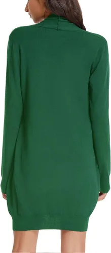 Vista 6 de GRACE KARIN Essential Suéter de Cardigan de punto largo para mujer