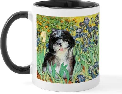 Vista 30 de CafePress Cute Shih Tzu Dog Mugs - Taza de café de cerámica de 11 oz (11.0 fl oz)