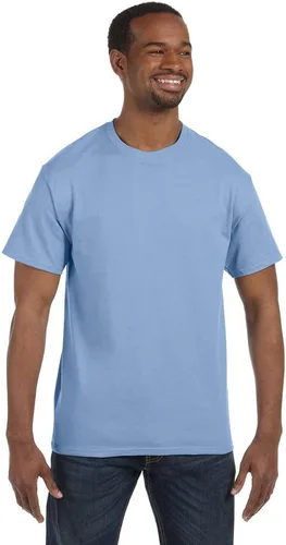 Vista 314 de Gildan Camiseta G500 para hombre Ceniza/baya
