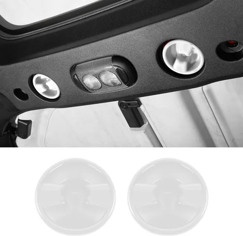 Vista 11 de Cubierta de tornillo de montaje en panel duro de techo rígido, accesorios interiores compatibles con Jeep Wrangler JK JKU 2007-2017, azul, 2