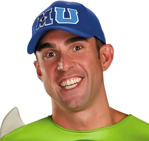 Vista 2 de Monsters Inc Disfraz de Mike de lujo de talla grande