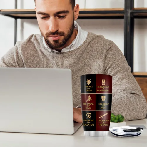 Vista 4 de Jesuspirit Regalos cristianos para hombres, mujeres - Día del Padre, regalo religioso de apreciación al pastor para hombres - taza de café cristiana