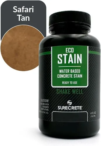 Vista 41 de Surecrete Eco Stain - Tinte a base de agua para hormigón, probador de 4 onzas, nogal