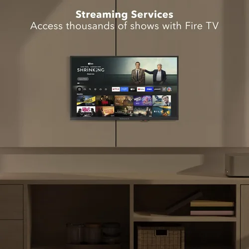 Vista 2 de INSIGNIA 24" Class F20 Series LED HD Smart Fire TV, control remoto por voz con Alexa, TV gratis y en vivo