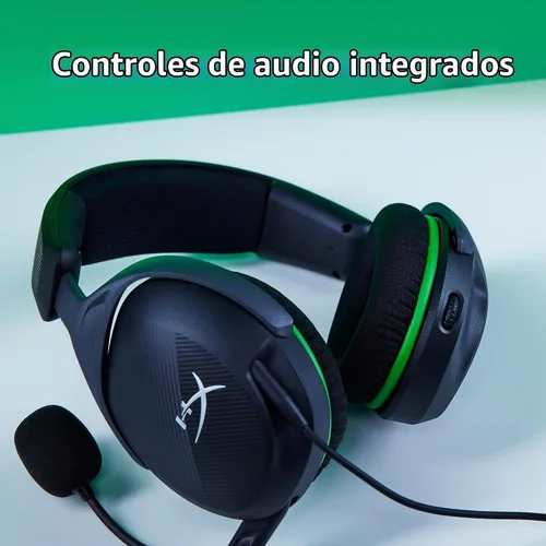 Vista 9 de HyperX CloudX Stinger 2 Core - Auriculares para juegos de Xbox, ligeros, con micrófono, función de girar para silenciar, controladores de 40 mm