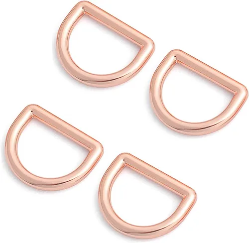 Vista 7 de Ganchos giratorios de metal con anillos en D y hebillas deslizantes para bolso arcoíris Tri-Glides..