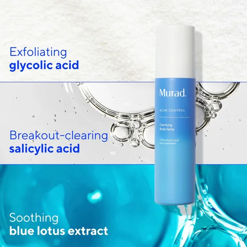Vista 9 de Murad Spray corporal clarificante - Tratamiento con ácido salicílico para eliminar el acné corporal Acne body spray with Salicylic Acid & Glycolic