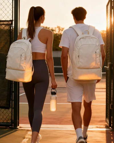 Vista 2 de SEAFEW Mochila pequeña de gimnasio para mujeres y hombres, bolsa impermeable para pista de gimnasio con compartimento expandible para zapatos