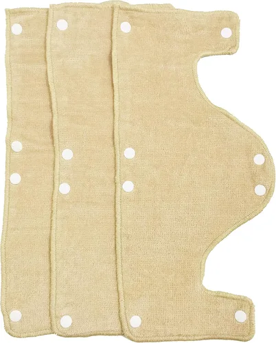 Vista 12 de Hard Hat Big Sweatband Reusable Washable Velvet Terry Cotton Hard Hat Liner snap on