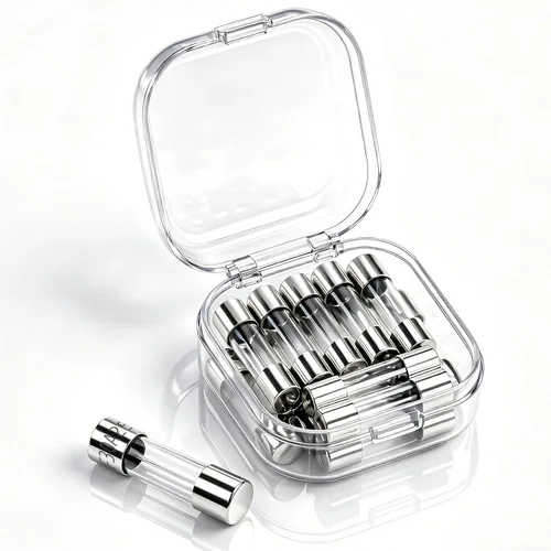 Vista 11 de Heschen 15-Pack 0.2A 250V Fast Blow Glass Fuses 5x20mm with Box