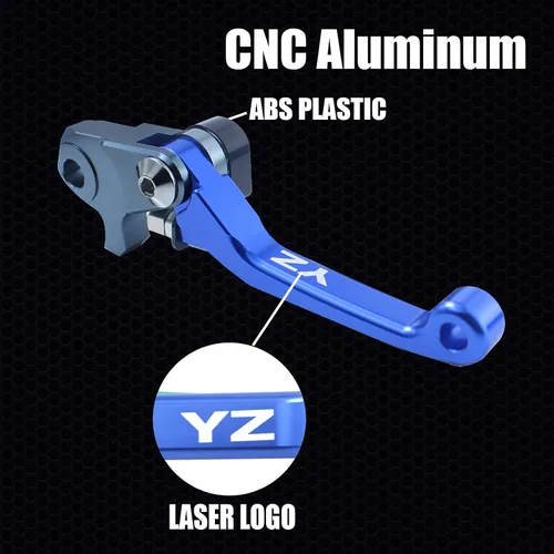 Vista 4 de Manija de palanca de freno de embrague de pivote plegable CNC Billet para YZ125 YZ250 2015-2022 YZ250F 2009-2022 YZ125X 2017-2022 YZ250X 2016-2022