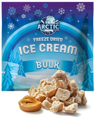 Vista 42 de Arctic Farms Trozos de Helado Liofilizado Empaquetados y en Caja - No se Derrite (1 libra, S'mores)