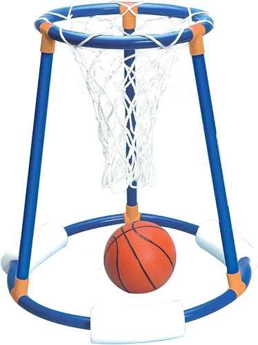 Vista 14 de Piscina inflable gigante de juguete Swimline para shootball Juego de baloncesto flotante (inflable)
