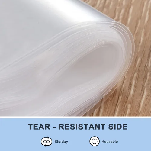Vista 3 de joybest 100 bolsas de polietileno de plástico transparente con cremallera de 8 x 10 pulgadas, bolsas de plástico con cierre resellable con cierre