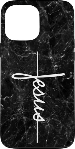 Vista 24 de iPhone 12 Pro Max - Carcasa para teléfono cristiano, diseño de Jesús