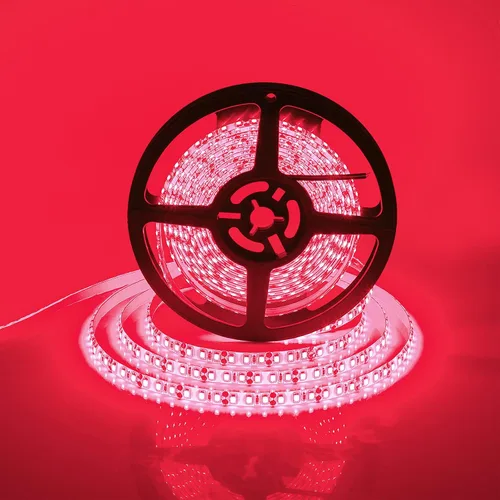 Vista 2 de Tiras de Luces LED Rojas Impermeables de 600 LEDs, SUPERNIGHT Tiras de Luces LED de 12 Voltios 16.4 Pies Iluminación de Cuerda LED para Barco