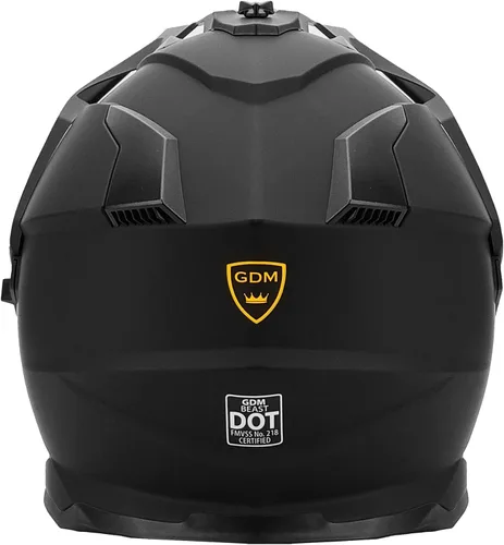 Vista 4 de GDM Beast - Casco de motocicleta Bluetooth Dual