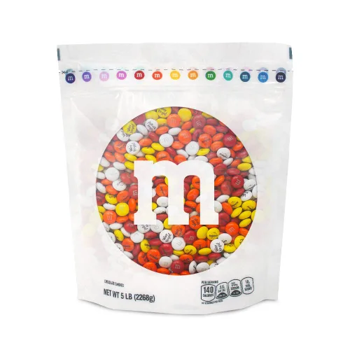 Vista 15 de M&M'S WORLD Dulces de Chocolate con Leche de Navidad - 2 Libras de Chocolate de Color Festivo a Granel Para Bolsas de Dulces de Navidad
