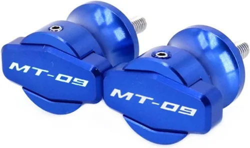 Vista 11 de Soportes de marco CNC para motocicleta, tornillos deslizantes de 0.236 pulgadas, carretes de basculante para Yamaha MT-09 MT09 MT 09 FZ-09 FZ 09
