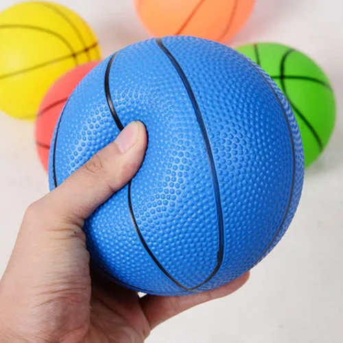 Vista 5 de 24 mini pelotas de baloncesto de 5 pulgadas, pelota de baloncesto pequeña con bomba para niños y adultos, pelota de baloncesto inflable de goma