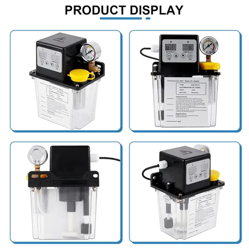 Vista 8 de MXBAOHENG Bomba de aceite lubricante automática Control numérico digital