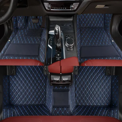 Vista 40 de Alfombrillas personalizadas para automóvil adecuadas para el 99% de automóviles, camiones, SUV, alfombrillas para todo tipo de clima, alfombrillas