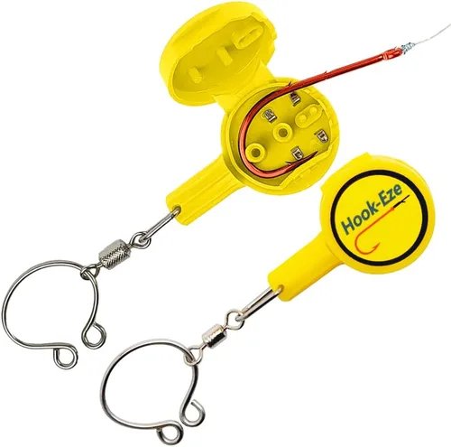 Vista 11 de Herramienta de atado de nudos de gancho HOOK-EZE Protección contra ganchos de peces Ata nudos de pesca fácilmente Gadgets geniales
