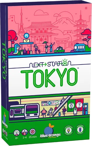 Vista 4 de Blue Orange Next Station London - Divertido juego de voltear y escribir de construcción de rutas de trenes en Londres, juego para niños