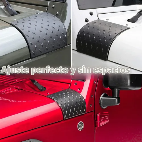 Vista 2 de Danti Eagle Eyes estilo Fury Grid Gladiator Vader Rejilla Frontal Grill – Carcasa frontal capucha Parachoques Guardia de pantalla mate, Negro