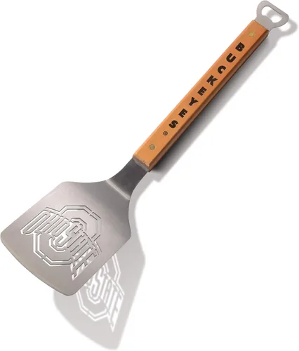 Vista 19 de YouTheFan NCAA Classic Series Sportula - Espátula para parrilla de acero inoxidable