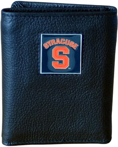 Vista 34 de Siskiyou Sports NCAA Deluxe - Cartera de piel de tres pliegues