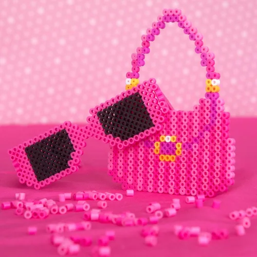 Vista 2 de Perler Cuentas negras para manualidades infantiles, 1000 piezas
