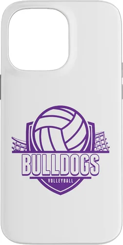 Vista 21 de Bulldogs Volleyball Back to School Spirit P Case for iPhone 17