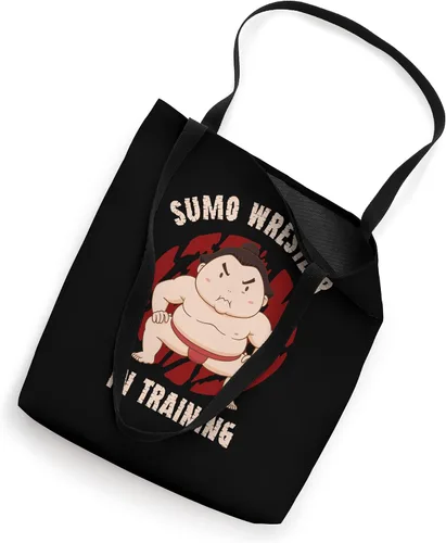 Vista 2 de Bolsa de mano de sumo I'm A Sumo Wrestler In Training Wrestling Sumo