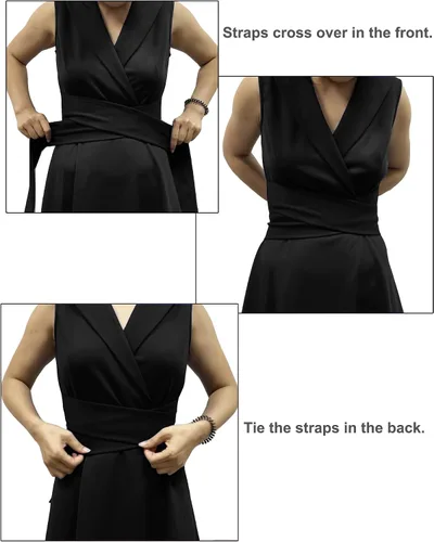 Vista 4 de FORTRIC Vestidos de invitada de boda para mujer 2023, verano, otoño, regreso a casa, formal