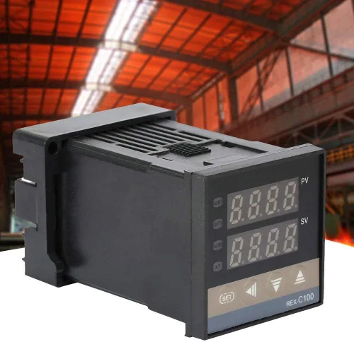 Vista 4 de REX-C100FK02-M* AN PID controlador de temperatura digital Salida de relé termopar tipo K, termostato