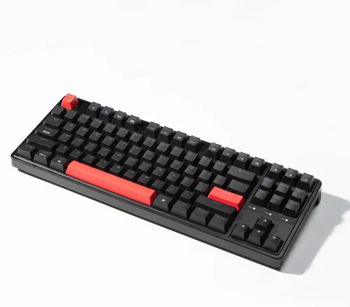 Vista 9 de Keychron C3 Pro QMK/VIA - Teclado de juegos personalizable, 87 teclas programables, diseño compacto TKL, montaje con junta, retroiluminación LED
