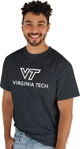 Vista 29 de Blue 84 Camiseta NCAA para hombre, icono de color del