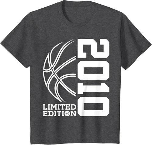 Vista 28 de Camiseta de baloncesto de 13 cumpleaños edición limitada 2010, Negro