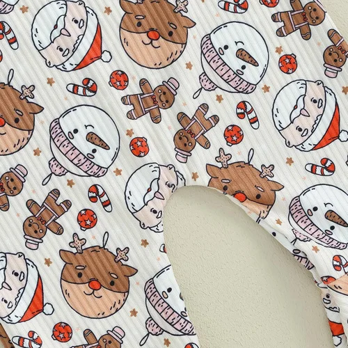 Vista 3 de YOKJZJD Traje de Halloween para bebé niña pequeña, traje de calabaza, fantasma, tirantes, overol, pantalones acampanados, ropa de otoño