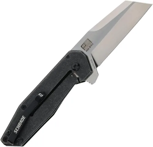 Vista 7 de Schrade Slyte Folding Knife with Ultra-Glide Technology, 2.5-3" Blade, Stainless Steel, for Outdoors, Survival, Everyday Carry