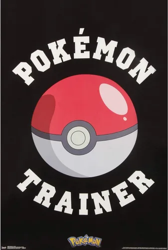 Vista 17 de Trends International Pokémon - Póster de pared de entrenador, 14.725 x 22.375 pulgadas, versión enmarcada de madera de granero